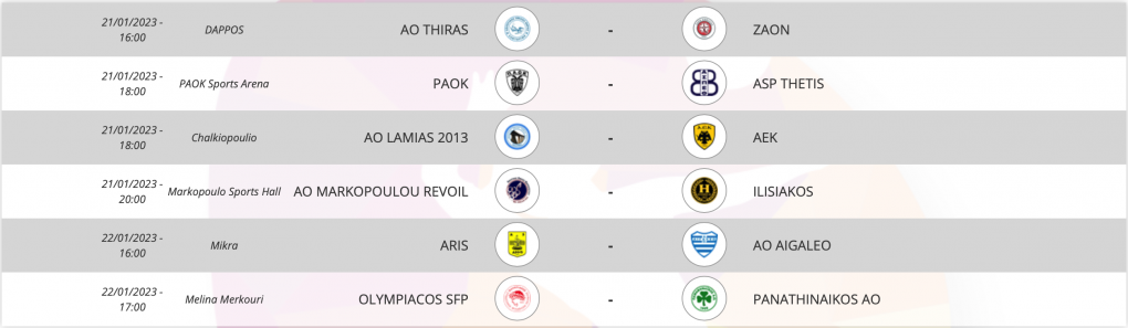 matchups