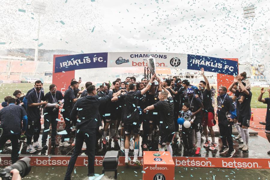 Η Betsson γιόρτασε μαζί με τον Ηρακλή την επιστροφή του στη Super League!