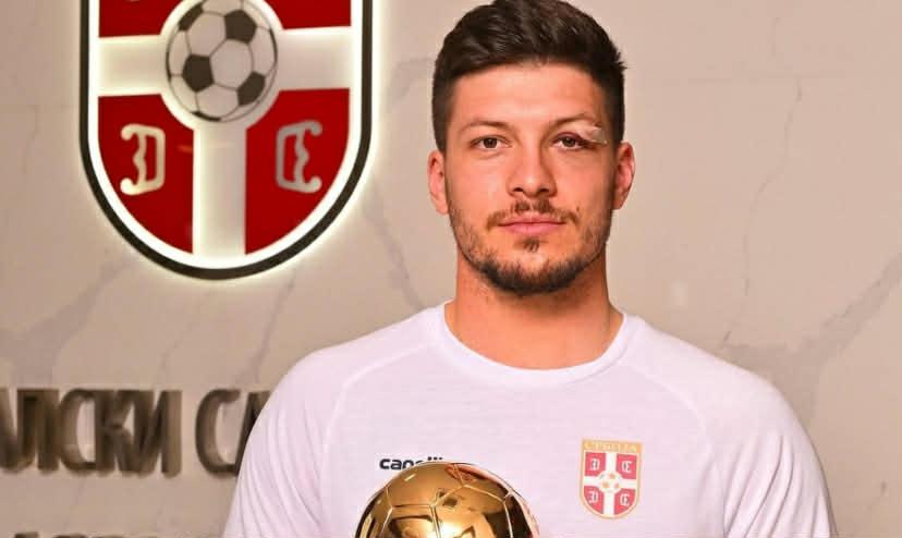 ΑΕΚ: Βράβευσε τον Γιόβιτς η Σερβία (pic)