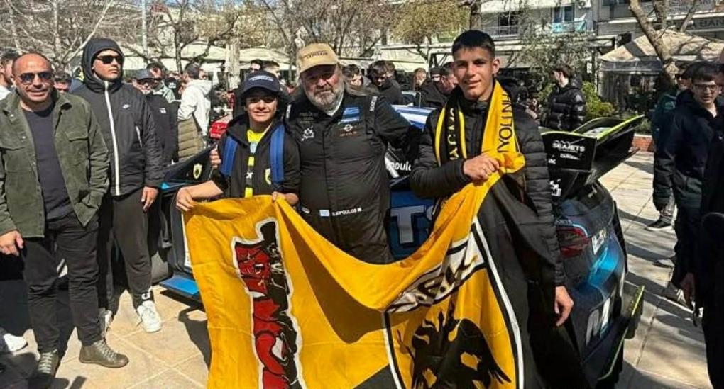 Μάριος Ηλιόπουλος: Νίκησε στην ανάβαση Ελασσόνας και αποθεώθηκε από τον κόσμο της ΑΕΚ