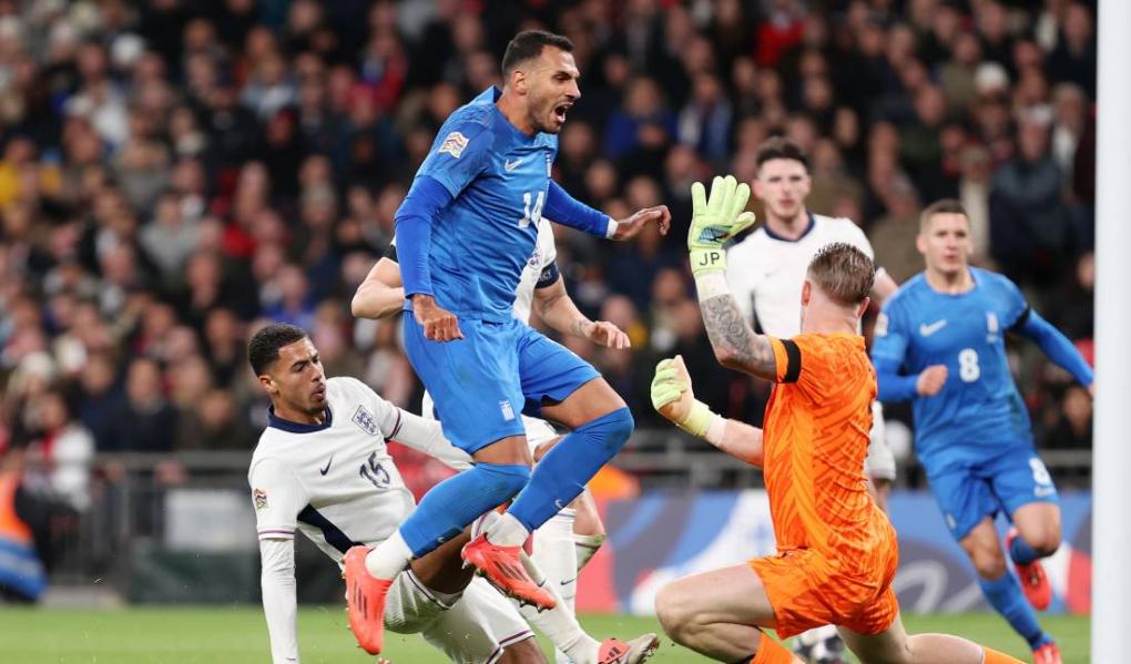 Ο Πίκφορντ δέχθηκε γκολ μετά το 1-2 της Ελλάδας στο Γουέμπλεϊ! (vids)