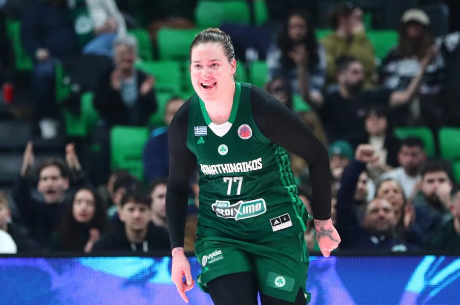 Παίκτρια του Παναθηναϊκού αναδείχθηκε η καλύτερη της χρονιάς στο Eurocup!