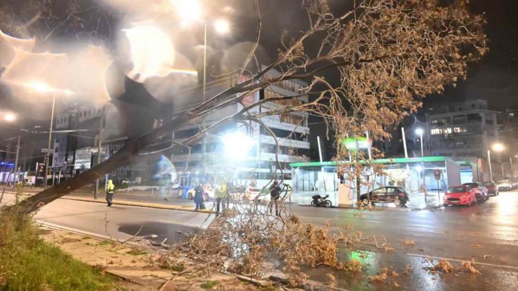 Κακοκαιρία Erminio: 133 κλήσεις στην Πυροσβεστική στην Αττική, «βούλιαξε» η Καρδίτσα