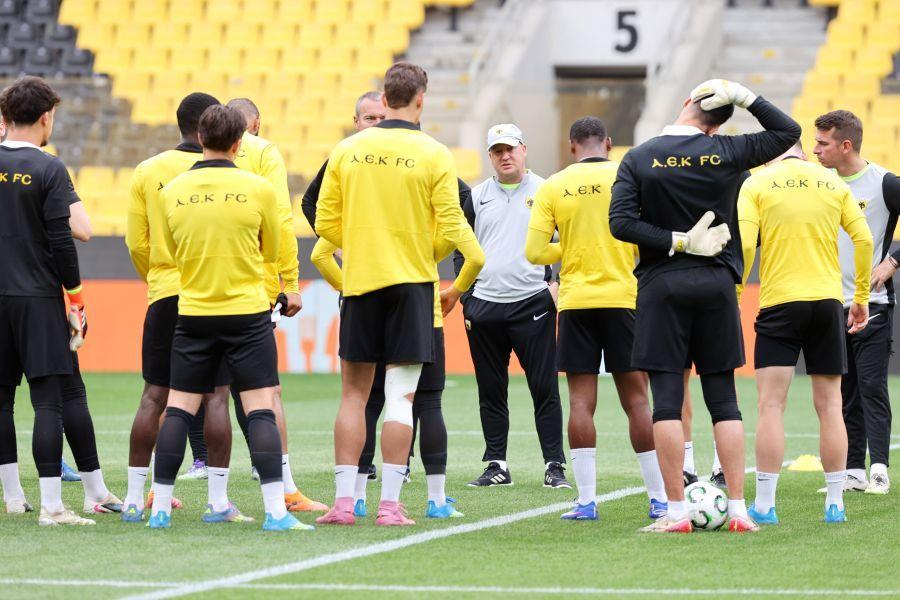 Έτοιμη για τη μεγάλη ρεβάνς η ΑΕΚ (pics-vid)
