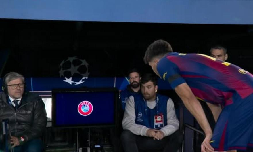 Ο Κουμπαρσί πήγε να δει στο video την αποβολή του και του έκλεισαν την οθόνη!