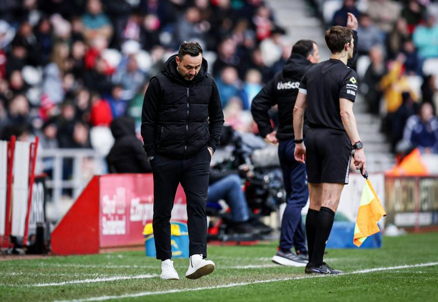 Ντε Τσέρμπι: «Υπάρχει ο φόβος του υποβιβασμού αλλά είμαι αισιόδοξος»