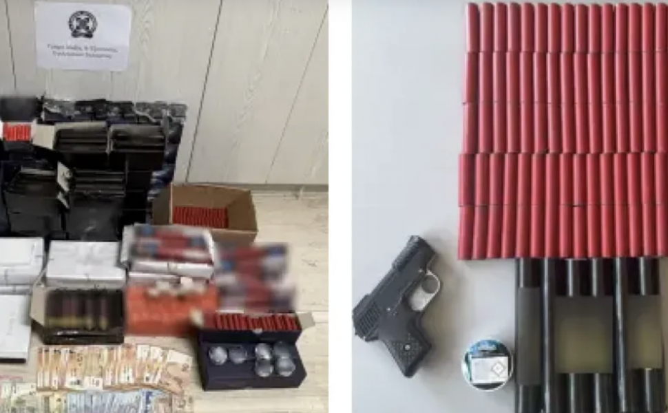 Σαλαμίνα: Κατασχέθηκαν κροτίδες και φωτοβολίδες - 5 συλλήψεις (Βίντεο)