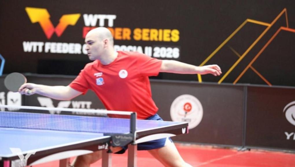 Σγουρόπουλος: Σταμάτησε στους «16» στο WTT Feeder II της Καππαδοκίας