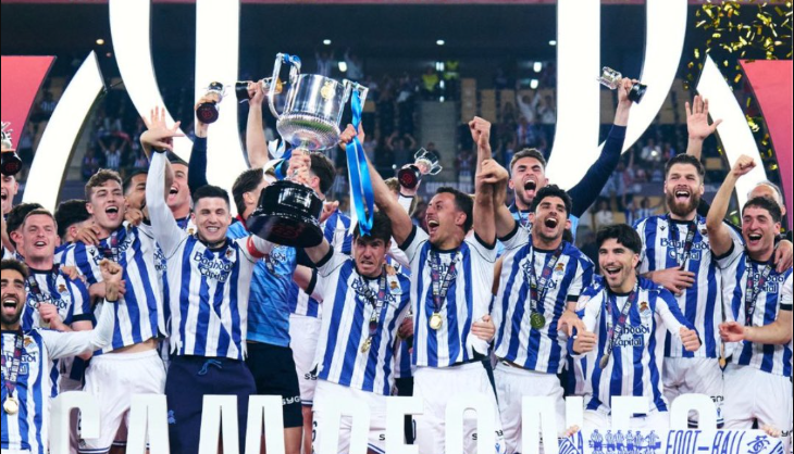 Η απονομή του Copa Del Rey στην Ρεάλ Σοσιεδάδ (vid)