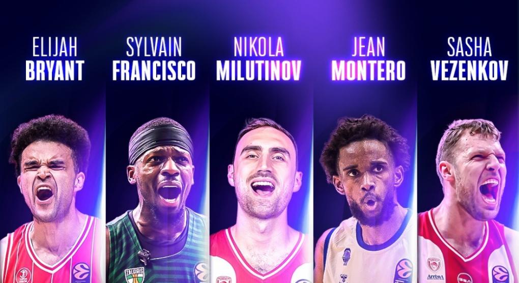 Με Μιλουτίνοφ και Βεζένκοφ η All-Euroleague First Team - Εκτός 5άδας ο Ναν (pic)