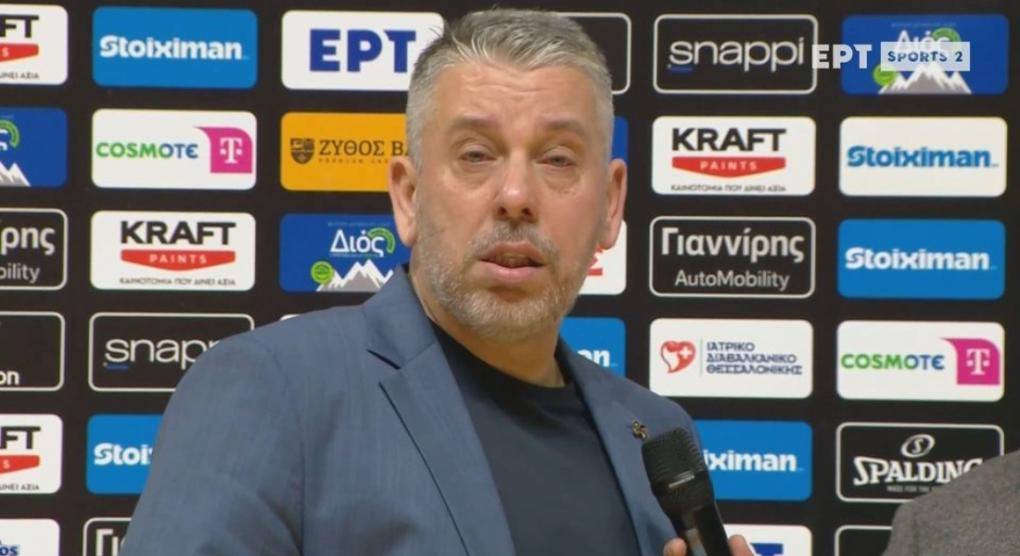 Δάκρυσε ο Παπαθεοδώρου: «Συλλυπητήρια στους απέναντι, δεν τα κατάφεραν» (vid)