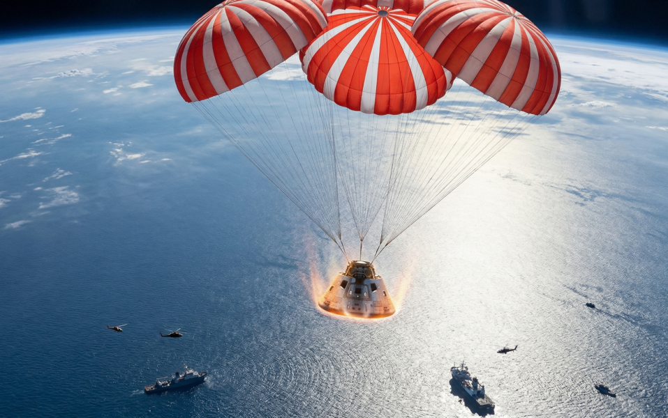 «Μέσα σε πύρινη σφαίρα»: Πώς θα γίνει η προσθαλάσσωση του Artemis II που στην επιστροφή του θα φτάσει ταχύτητα 38.365 Km/h!