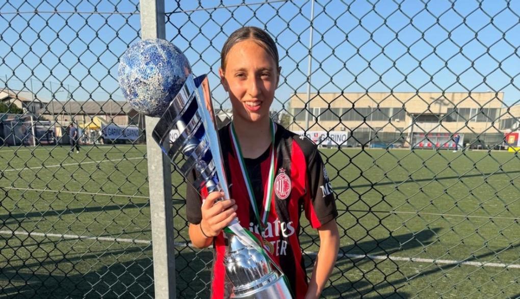 Στα βήματα του πατέρα της η Έμα Μόντριτς – Κατέκτησε τρόπαιο με την Κ13 της Μίλαν