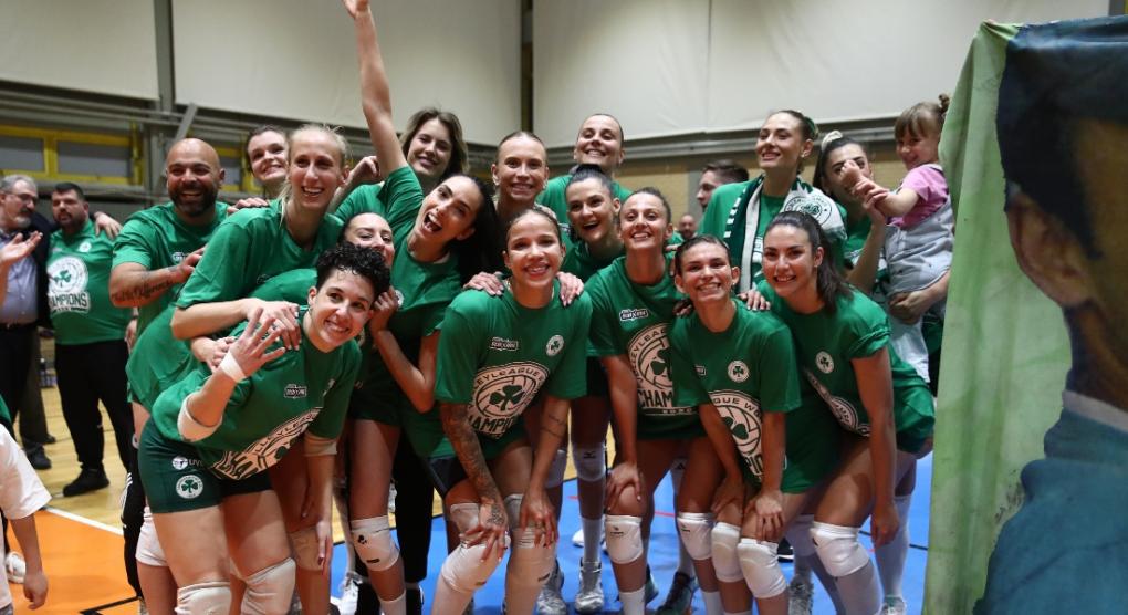 Παναθηναϊκός: Τα συγχαρητήρια της ΠΑΕ στην γυναικεία ομάδα βόλεϊ (pic)