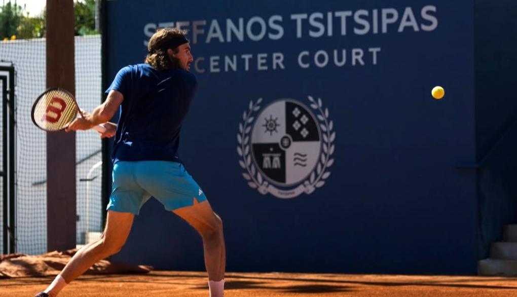 H πιο ξεχωριστή προπόνηση του Τσιτσιπά