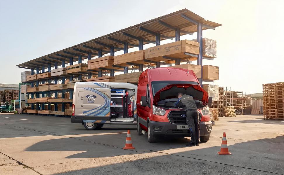 Η Ford Pro θέτει την αδιάλειπτη λειτουργία των επαγγελματικών οχημάτων ως βασική της προτεραιότητα