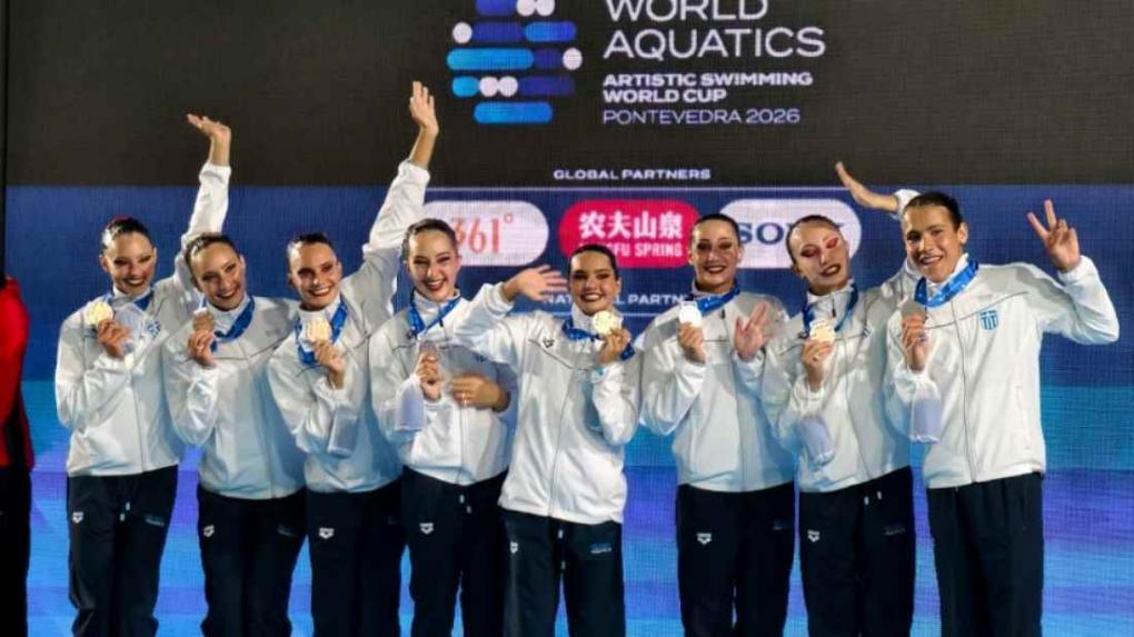 Χάλκινο μετάλλιο στο Acrobatic για την Ελλάδα στην Ποντεβέδρα