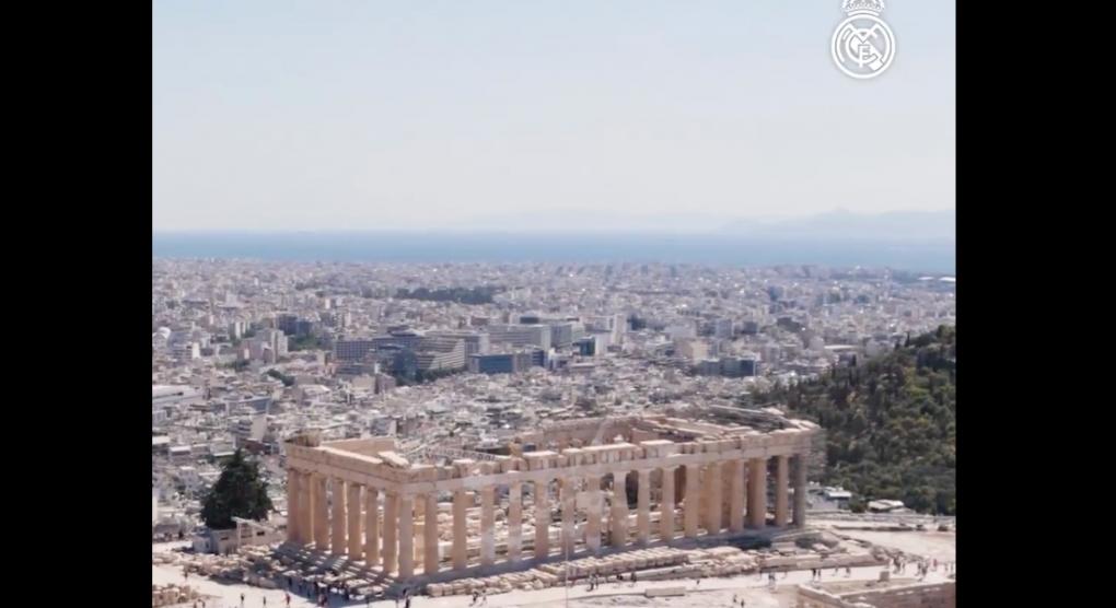 «Αθήνα»: Το βίντεο της Ρεάλ Μαδρίτης με την Ακρόπολη (vid)