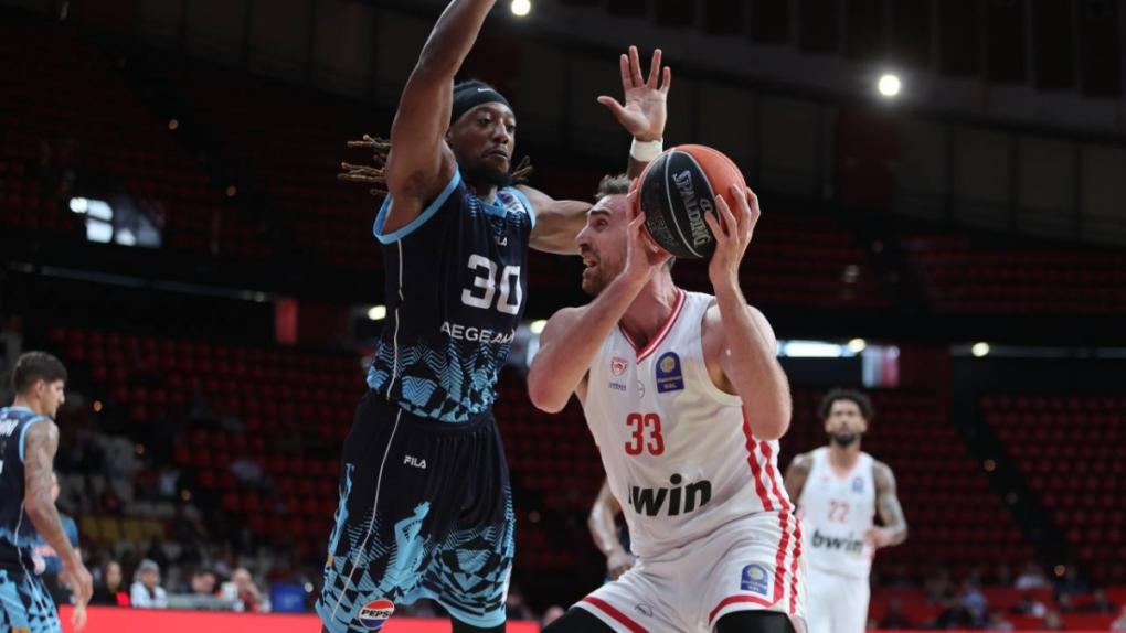 Live chat: Κολοσσός Ρόδου - Ολυμπιακός (GBL 2025-26, Game 2, play-offs)
