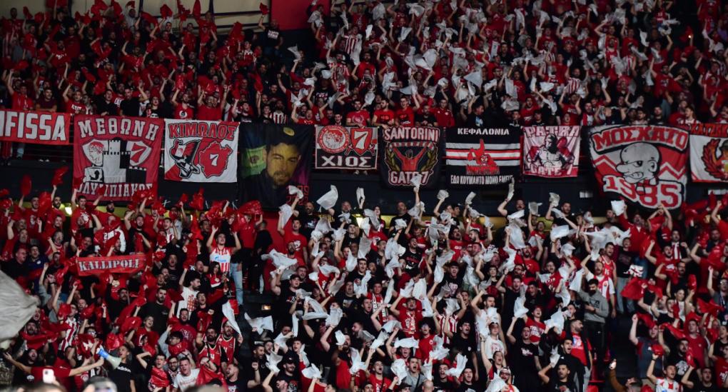 Ολυμπιακός: Από Κυριακή τα εισιτήρια για το Game 1 και 3 των τελικών με τον Παναθηναϊκό