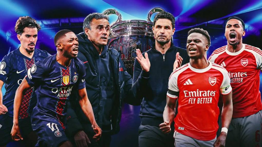 Live o τελικός του Champions League: Παρί Σεν Ζερμέν - Άρσεναλ