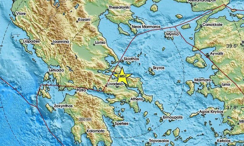 Διπλός σεισμός 3,5 Ρίχτερ μέσα σε πέντε λεπτά στην Εύβοια – 