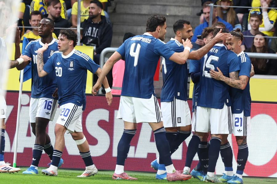 Πολύ ωραίο σουτ ο Τσιμίκας και 1-0 η Ελλάδα μέσα στη Σουηδία (vid)