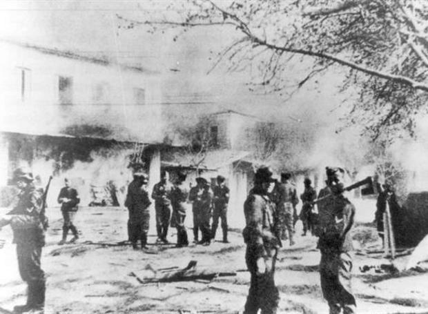 Η εκτέλεση των 218 κατοίκων του Διστόμου: Ένα από τα πιο απο