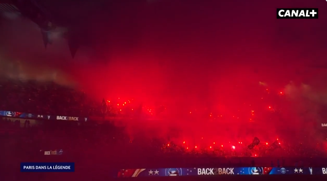 Πήρε «φωτιά» το Parc des Princes στην φιέστα της Παρί για το Champions League! (vid)