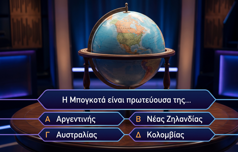 Βρες τη χώρα από την πρωτεύουσα: Μπορείς το 10/10 στο απλό κ