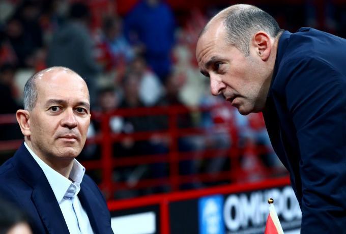 Ολυμπιακός: Παρόντες οι Αγγελόπουλοι στην προπόνηση των «ερυ