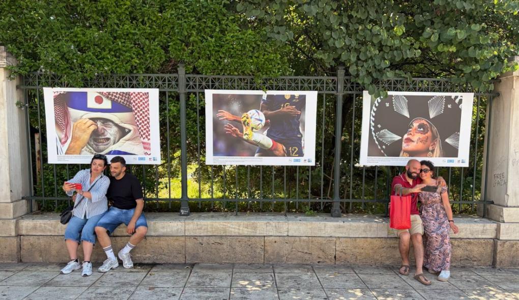 Ο Εθνικός κήπος παίζει… μπάλα στο Μουντιάλ – Έκθεση με 121 φωτογραφίες από το Παγκόσμιο Κύπελλο