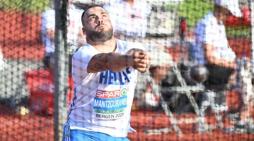 Πρωταθλητής NCAA στη σφυροβολία ο Μαντζουράνης