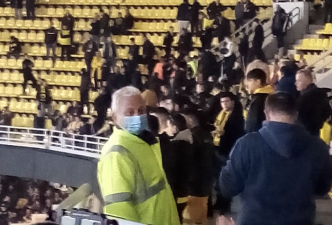 Καρδιακό επεισόδιο για οπαδό στην Opap Arena