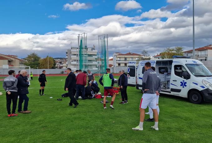 ΣΟΚ: Κατέρρευσε λόγω ανακοπής καρδιάς ο προπονητής τερματοφυλάκων της ΑΕΛ στη Κοζάνη