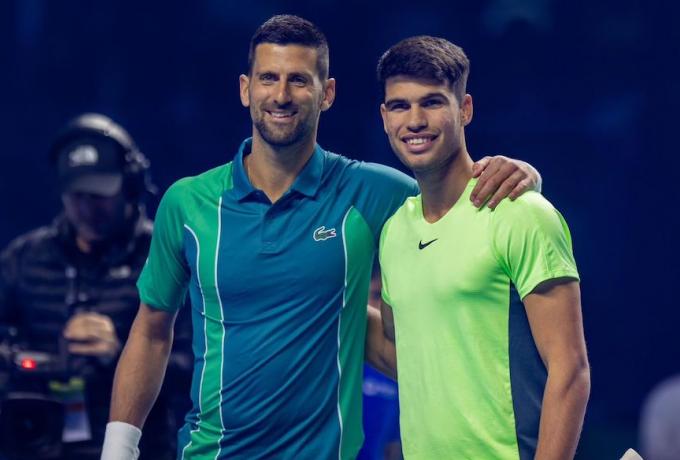 Φιλική νίκη του Αλκαράθ επί του Τζόκοβιτς στο Ριάντ