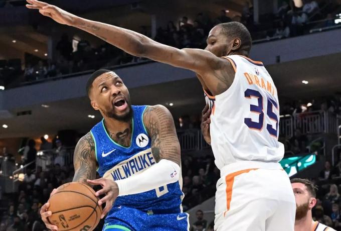 Με «καταιγίδα» τριπόντων και σούπερ Λίλαρντ οι Μπακς υπέταξαν τους Σανς