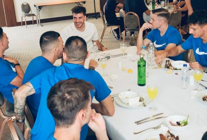 Κοντά στη Εθνική ο Ιωαννίδης – Παρών στο γεύμα της ομάδας