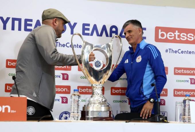 Δείπνο και τιμή από ΕΠΟ σε ΟΦΗ και Ολυμπιακό για τα 100 χρόνια (pic)