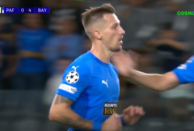 Απίθανη γκολάρα ο Όρσιτς: Το ιστορικό πρώτο γκολ της Πάφου στο Champions League (vid)