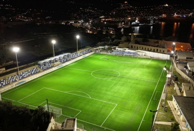 Πανέτοιμο το γήπεδο της Ελλάς Σύρου στην Ερμούπολη