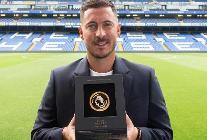 Στο Hall of Fame της Premier League ο Εντέν Αζάρ (pic) Στο Hall of Fame της Premier League ο Εντέν Αζάρ (pic)