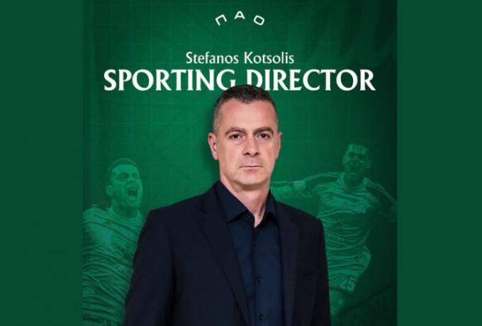 Νέος Aθλητικός διευθυντής ο Κοτσόλης στον Παναθηναϊκό
