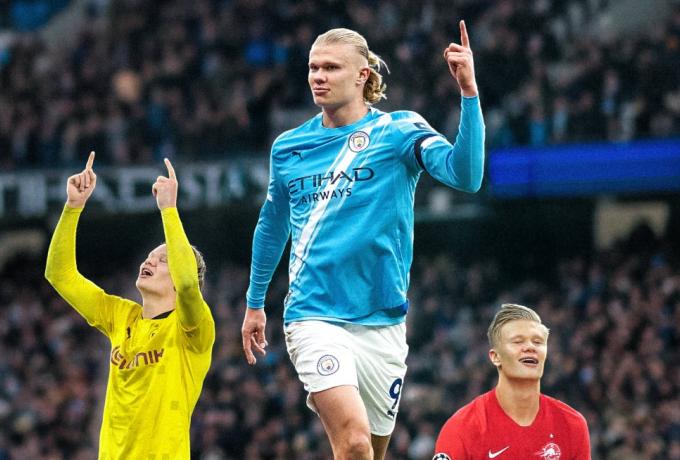 Άπιαστο ρεκόρ Χάαλαντ – Σκόραρε πέντε διαδοχικά γκολ με 3 ομάδες στο Champions League