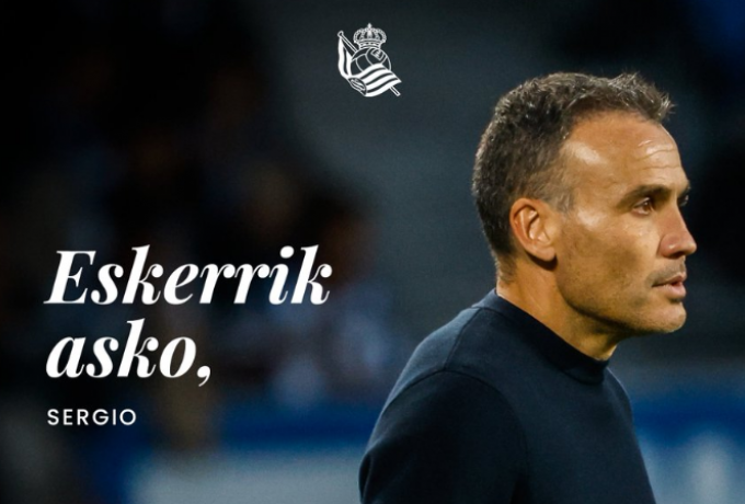 Αλλαγή προπονητή στη Σοσιεδάδ: Απολύθηκε ο Σέρχιο Φρανθίσκο