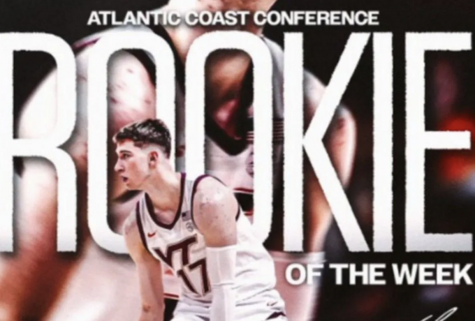 NCAA: Κορυφαίος rookie της εβδομάδας ο Αβδάλας