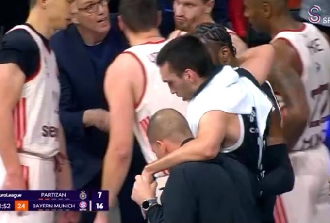 Παρτιζάν: Τραυματίστηκε ο Πουκουσέφσκι