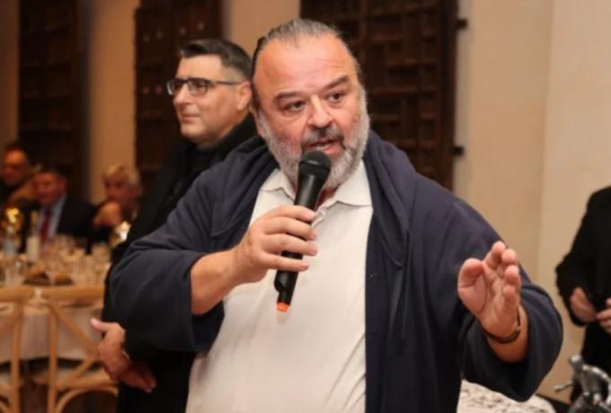 Στην κοπή πίτας της ΕΠΣΑΝΑ ο Μάριος Ηλιόπουλος (ΦΩΤΟ)