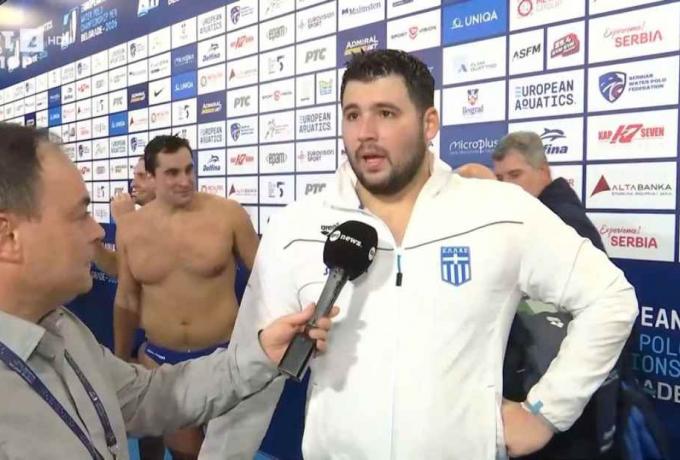 Κάκκαρης: «Είμαστε όλοι χαρούμενοι για το μετάλλιο, αλλά στόχος ήταν το χρυσό»