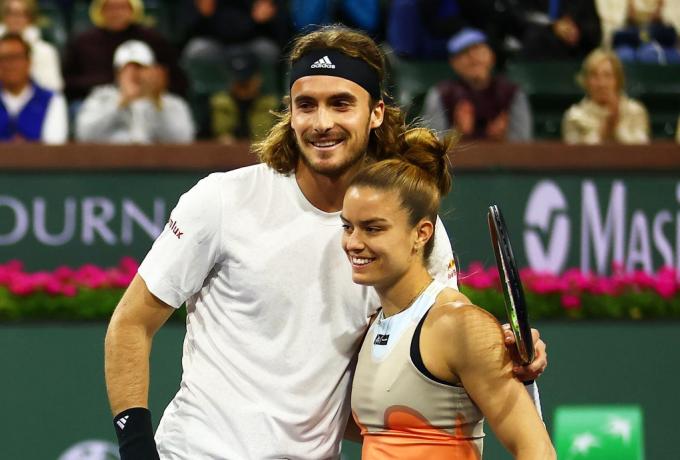 Σάκκαρη και Τσιτσιπάς στο μεικτό διπλό του Indian Wells!